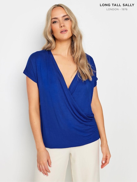 Long Tall Sally Short Sleeve Wrap Top (E82883) | 40 €