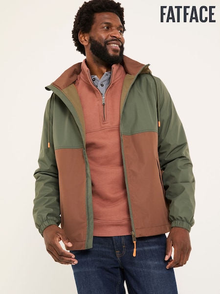 FatFace Aberford Khaki Green Jacket (E82930) | €113