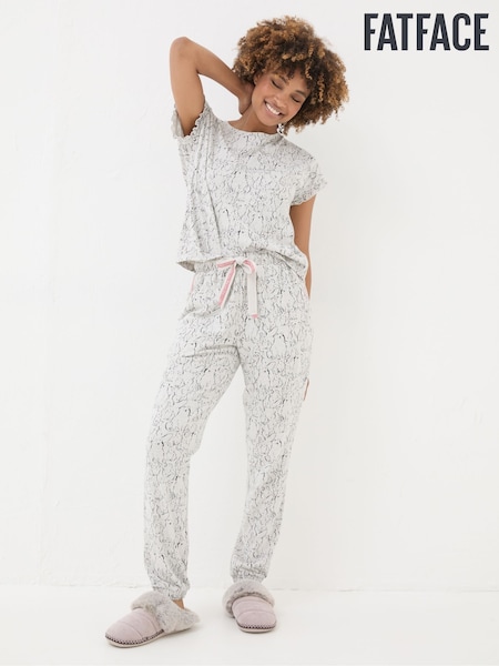 FatFace Grey Pyjama Set Grey Rabbit (E82958) | €36.50