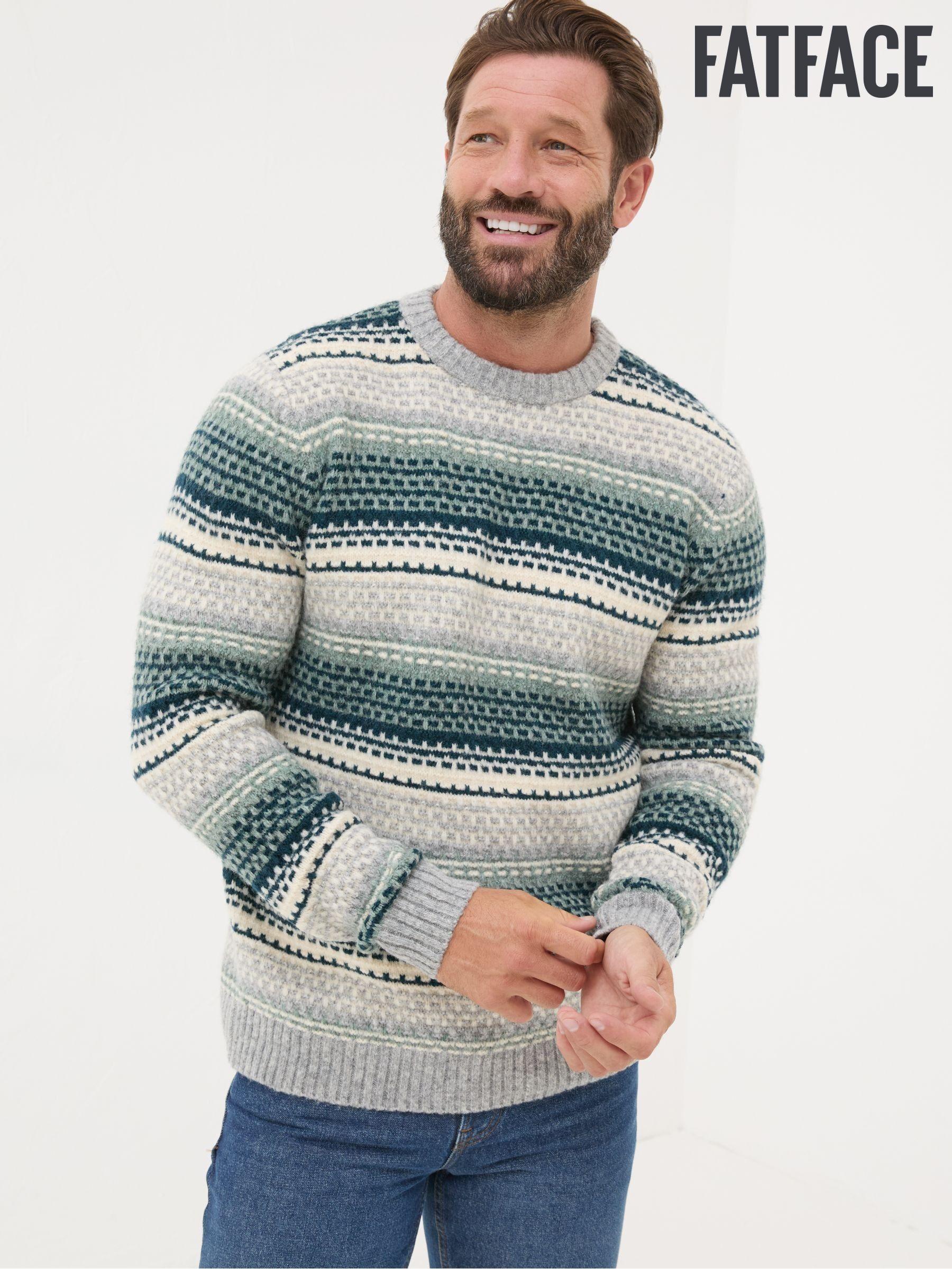 Topman striped jumper top