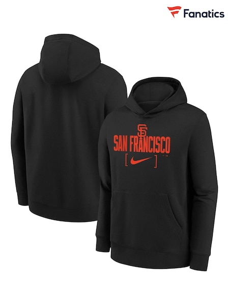 Fanatics Youth MLB San Francisco Giants Club Fleece Club Stack Black Hoodie (E83488) | €53
