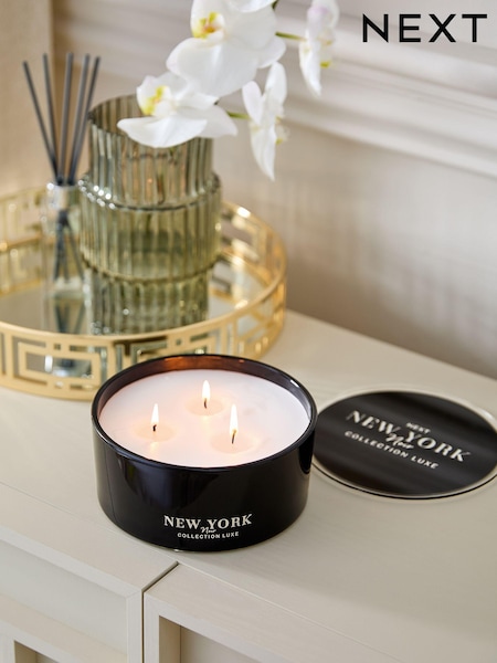 Black 3 Wick New York Noir Candle (E83597) | €26