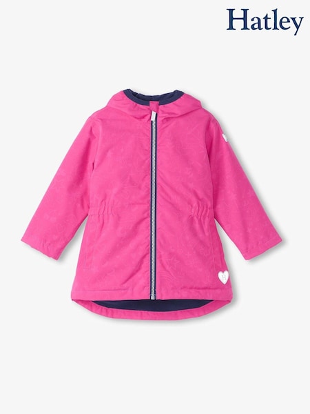 Hatley Pink Unicorn Fancy Doodle Field Jacket (E83610) | ‏179 د.إ.‏