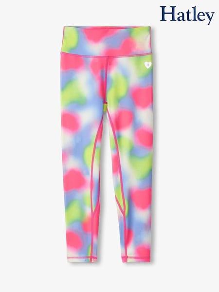 Hatley Pink Jelly Bean Active Leggings (E83614) | AED58
