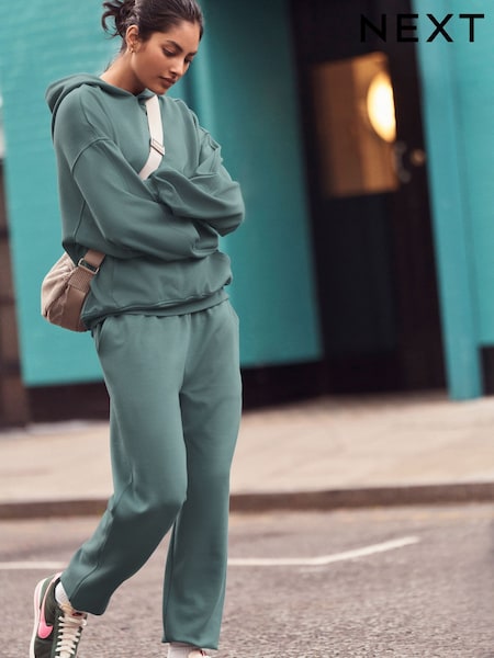 Teal Blue Soft Touch Cuffed Joggers (E83682) | €45
