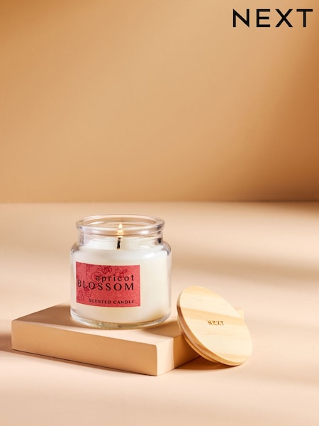 Peach Pink Apricot Blossom Mini Candle (E83779) | €6