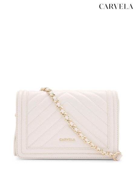Carvela Lara Tassel Flapover Bag (E83854) | $191