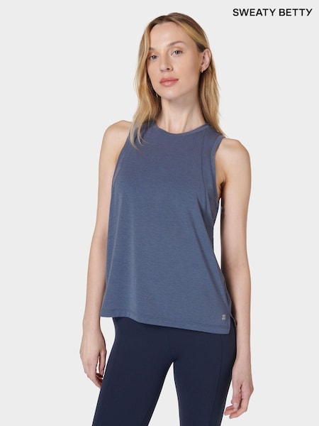 Blau - Sweaty Betty Soft Flow Studio Tank (E83863) | 31 €