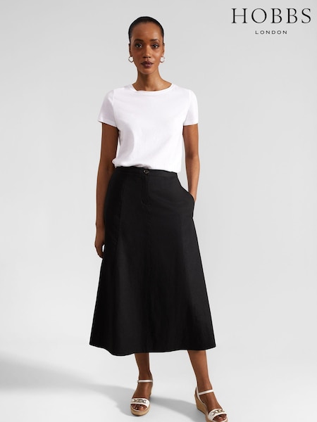Hobbs Black Lina Skirt (E83866) | €63