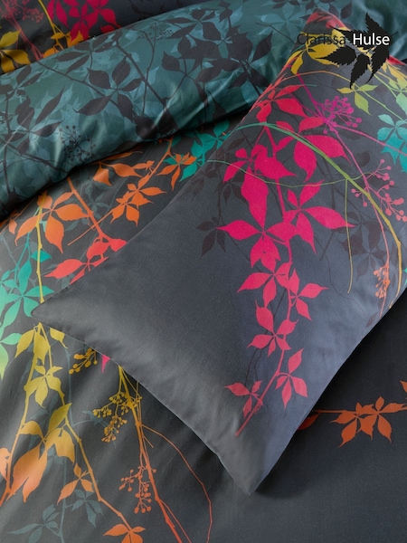 Clarissa Hulse Set of 2 Jewel Virginia Creeper 100% Cotton Pillowcases (E83922) | 62 QAR
