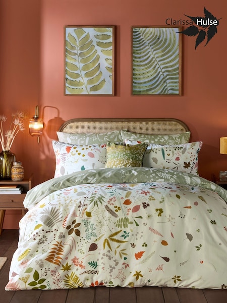Clarissa Hulse Autumn Woodland Walk 100% Cotton Duvet Cover and Pillowcase (E83923) | ₪327 - ₪603