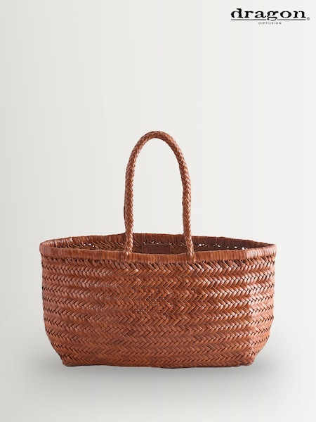 Dragon Diffusion Large Triple Jump Leather Bag (E84039) | €498