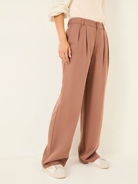 FatFace Wide Leg Drape Trousers (E84517) | 514 LEI