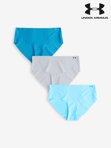 Under Armour No Show Pure Stretch Hipsters 3 Pack (E84539) | ‏131‏₪