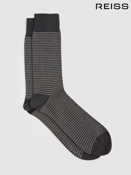 Reiss Mario Stripe Striped Socks (E84650) | €15