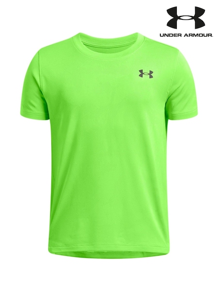 Under Armour Green Tech Vent Jacquard Short Sleeve 100% Cotton T-Shirt (E84808) | €37
