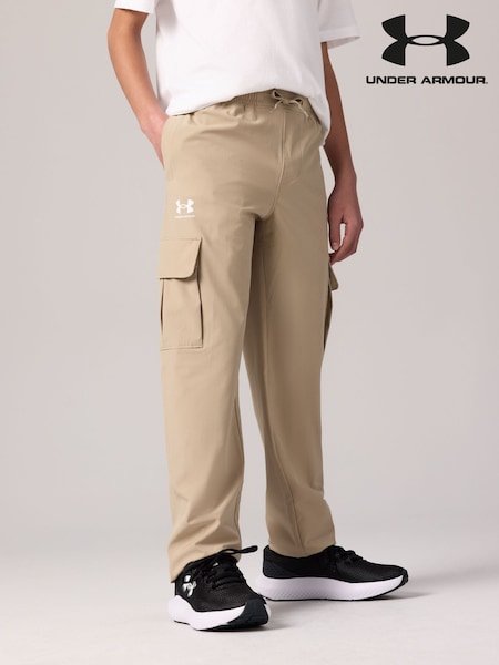 Areia - Under Armour B Icon Woven Pants (E84810) | R$ 395