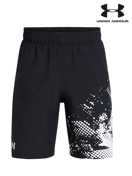 Zwart - Under Armour Tech Woven Graphic Shorts (E84833) | € 34
