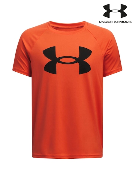 Naranja - Under Armour Tech Big Logo Short Sleeve T-Shirt (E84872) | 27 €