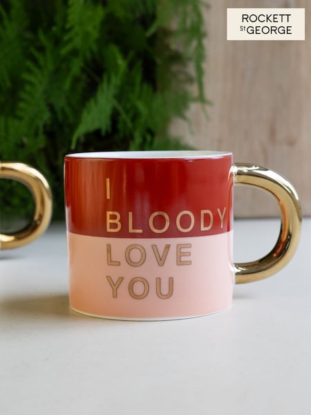 Rockett St George Pink Quote Single Mug (E84881) | €16