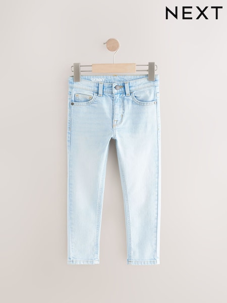 Bleach Wash Skinny Fit Stretch Jeans (3-17yrs) (E84944) | R$ 120 - R$ 165