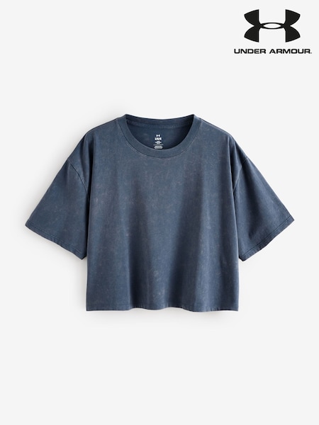 Harmaa - Under Armour Rival Wash Lyhyt hihapaita (E84969) | €43