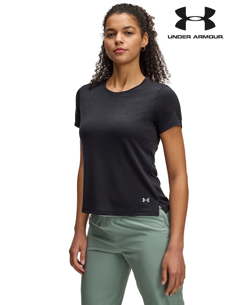 Musta - Under Armour Launch Camo Lyhyt hiha T-paita (E85037) | €57