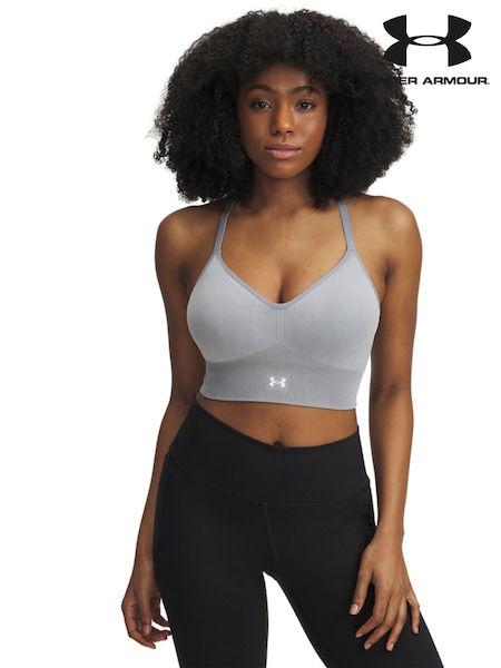 Under Armour Grey Vanish Seamless Washed Low Bra (E85054) | €42