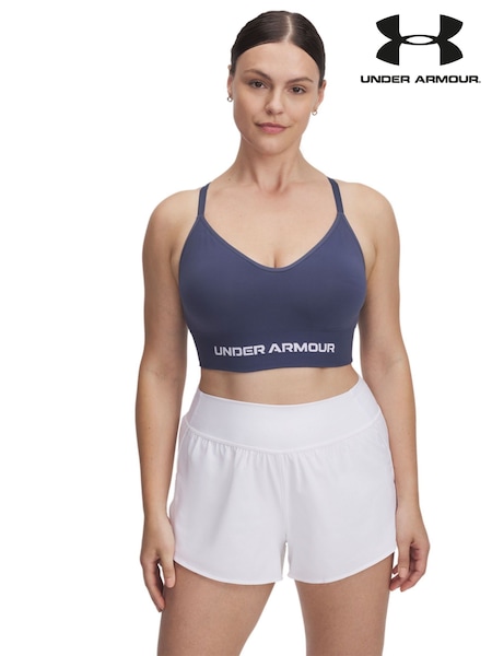 Темно-синий - Under Armour Vanish Seamless Low Bra (E85059) | €42