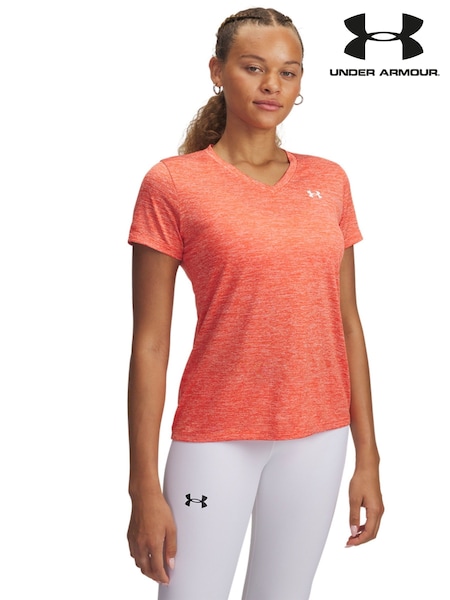 Keltainen - Under Armour Tech V-kaula-aukko T-paita (E85211) | €43