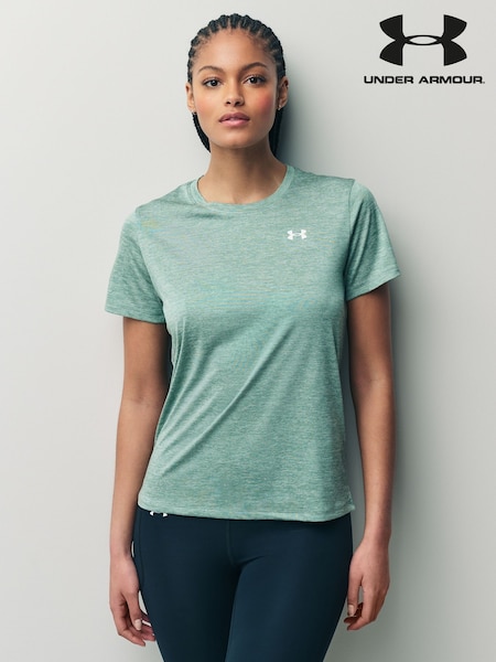 Under Armour Green Tech Twist Crew Neck T-Shirt (E85216) | €38
