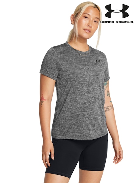 Under Armour Light Grey Tech SSC Twist T-Shirt (E85221) | ₪136