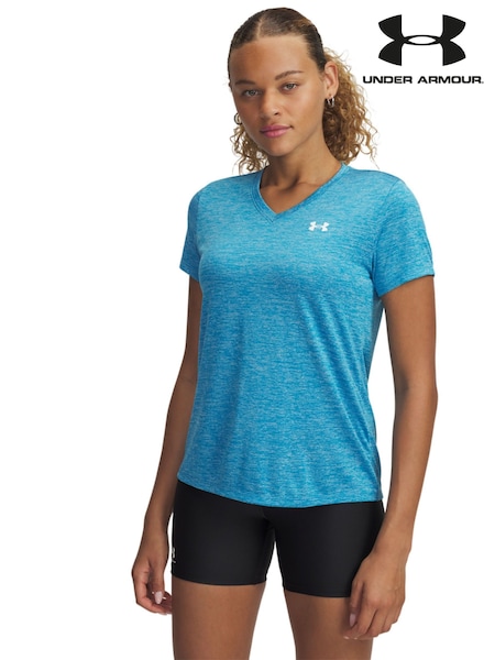 Under Armour Blue Tech V-Neck T-Shirt (E85232) | €36
