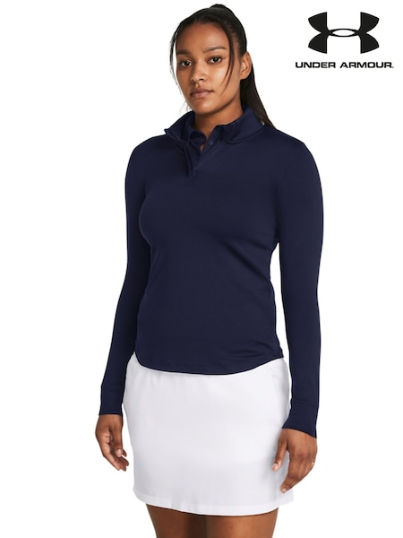 Under Armour Blue Golf Play Off 1/4 Zip Sweatshirt (E85266) | LEI 372