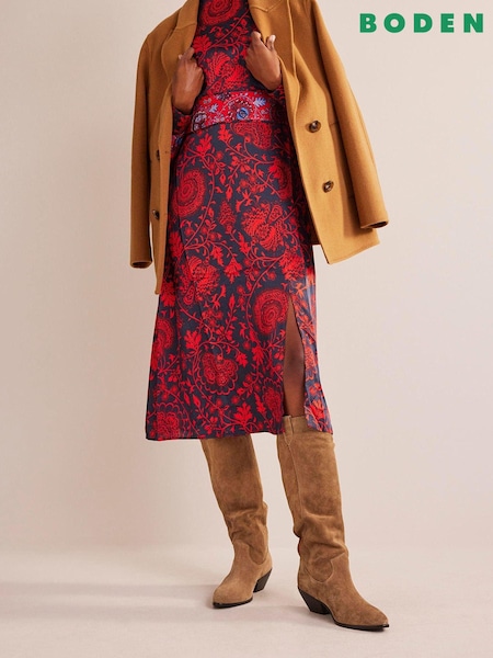 Boden Western Knee High Boots (E85451) | 1,199 LEI