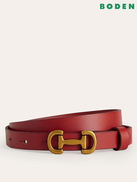Boden Iris Skinny Snaffle Trim Belt (E85453) | kr840