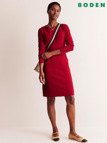 Rot - Boden Ellen Ottoman Dress (E85476) | 47 €