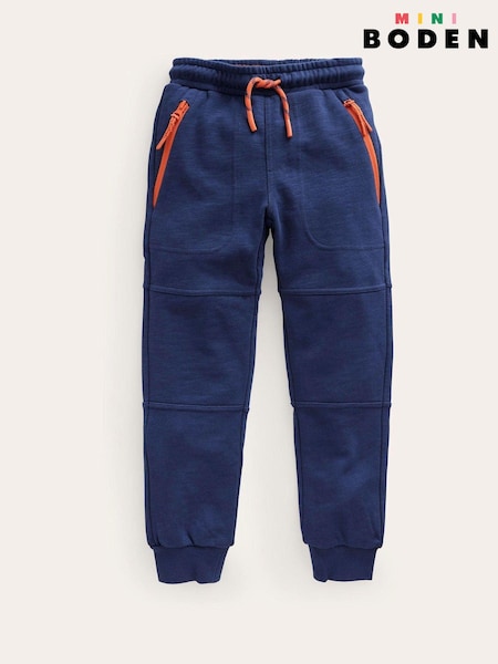Boden Blue Warrior Knee 100% Cotton Joggers (E85567) | €39 - €45