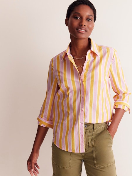 Paars - Boden Sienna 100% Cotton Shirt (E85568) | € 44