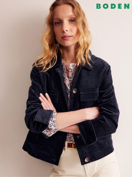 Boden Blue Exeter Cord Jacket (E85599) | €84