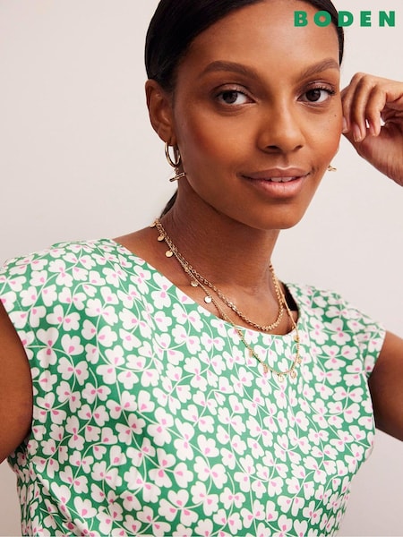 Boden Green Modern Shell Top (E85612) | €72