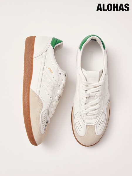 Alohas Cream Tb.490 Leather Sneakers (E85632) | €204