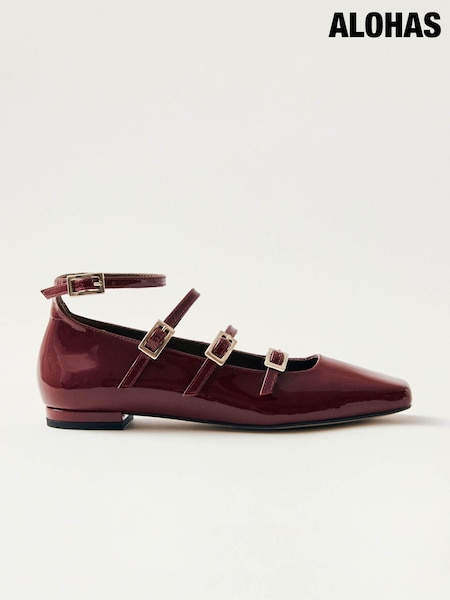 Alohas Red Luke Onix Ballet Flats (E85633) | €127