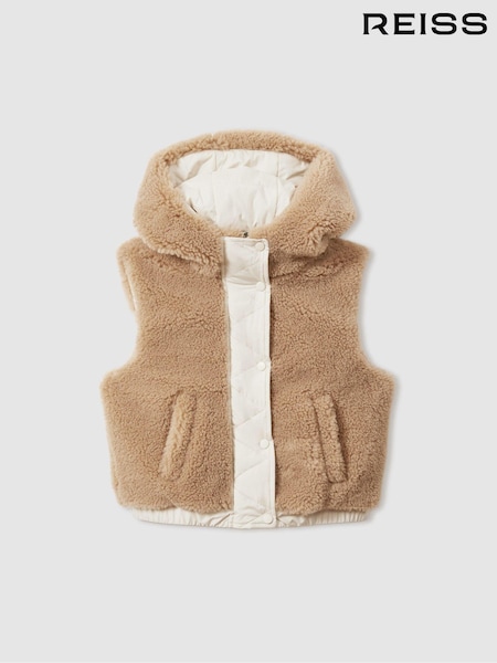 Reiss Kara Reversible Quilted Borg Gilet (E85671) | 145 €