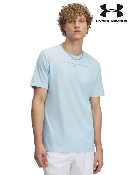 Azul - Under Armour Stacked Logo T-Shirt (E85687) | 33 €