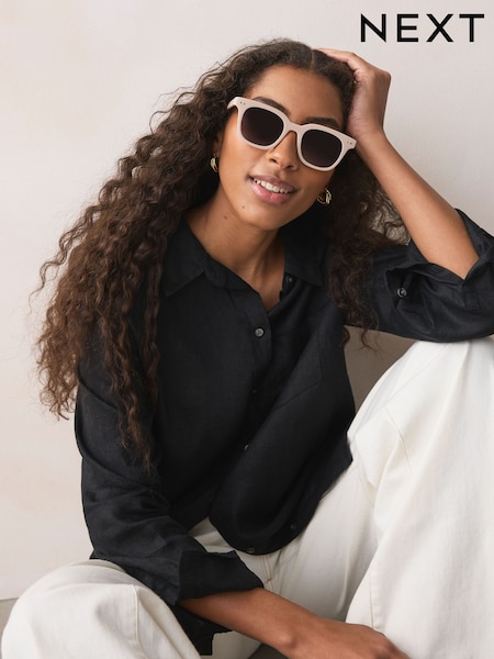 Cream - Square Sunglasses (E85754) | 83 LEI