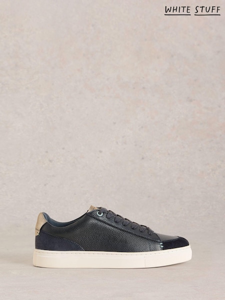 White Stuff Toni Leather Trainers (E85800) | €92