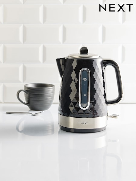 Black Facet Kettle (E86006) | €39