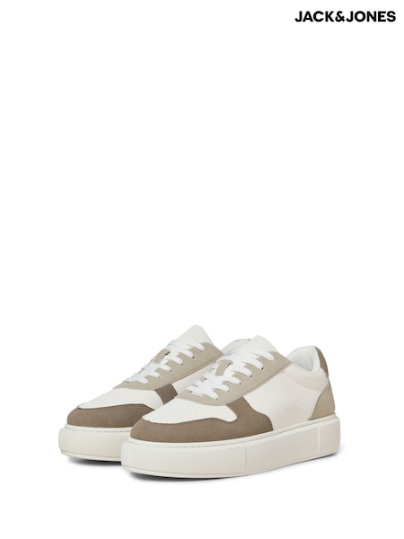 أبيض - Regular Jack & Jones Chunky Sole Trainers