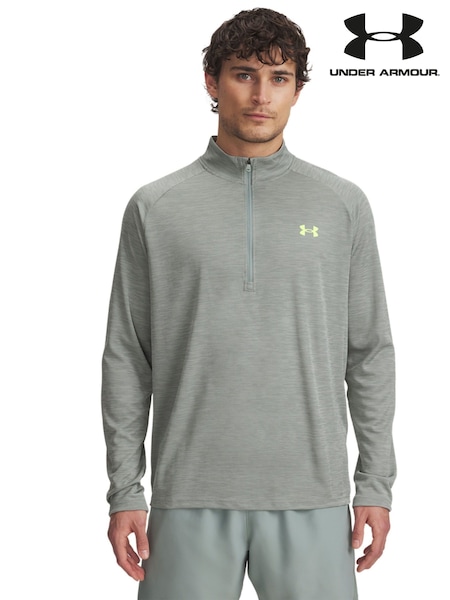 Under Armour Grey Tech Textured 1/2 Zip Sweat Top (E86078) | R$ 435